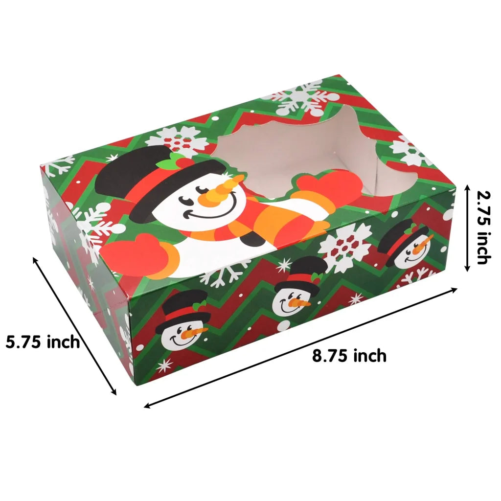 24pcs Christmas Cookie Gift Boxes