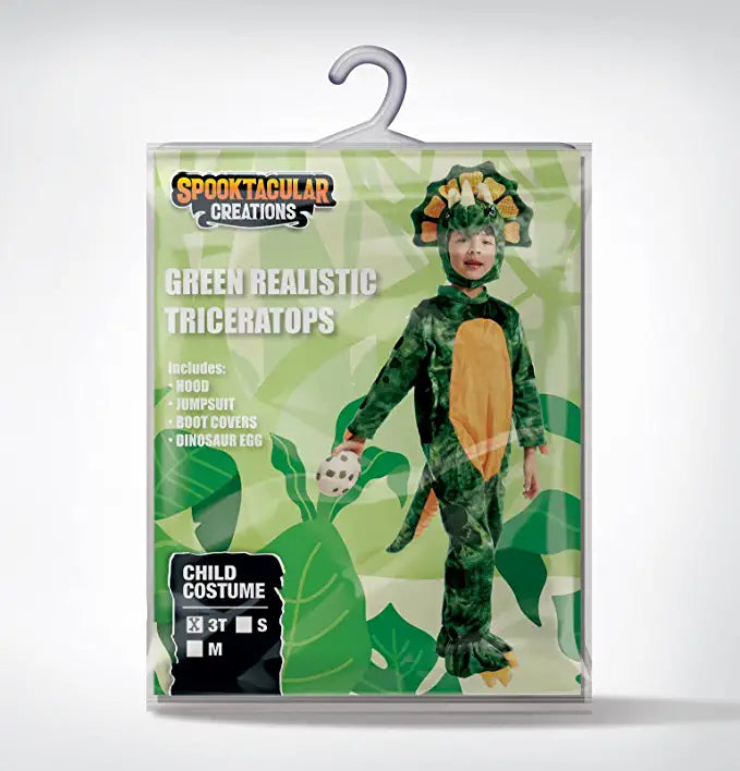 Kids Triceratops Halloween Costume