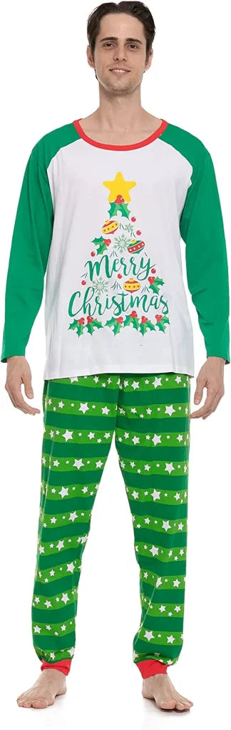 Matching Family Christmas Tree Pajamas