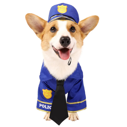 Halloween Police Dog Costume