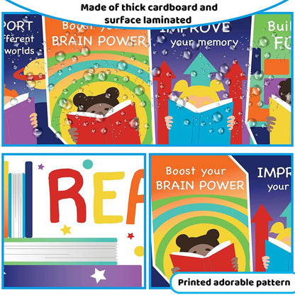 Classroom Reading Poster, 2 Pcs