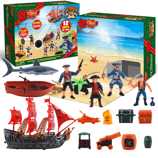 12 Days Pirate Action Figures Advent Calendar