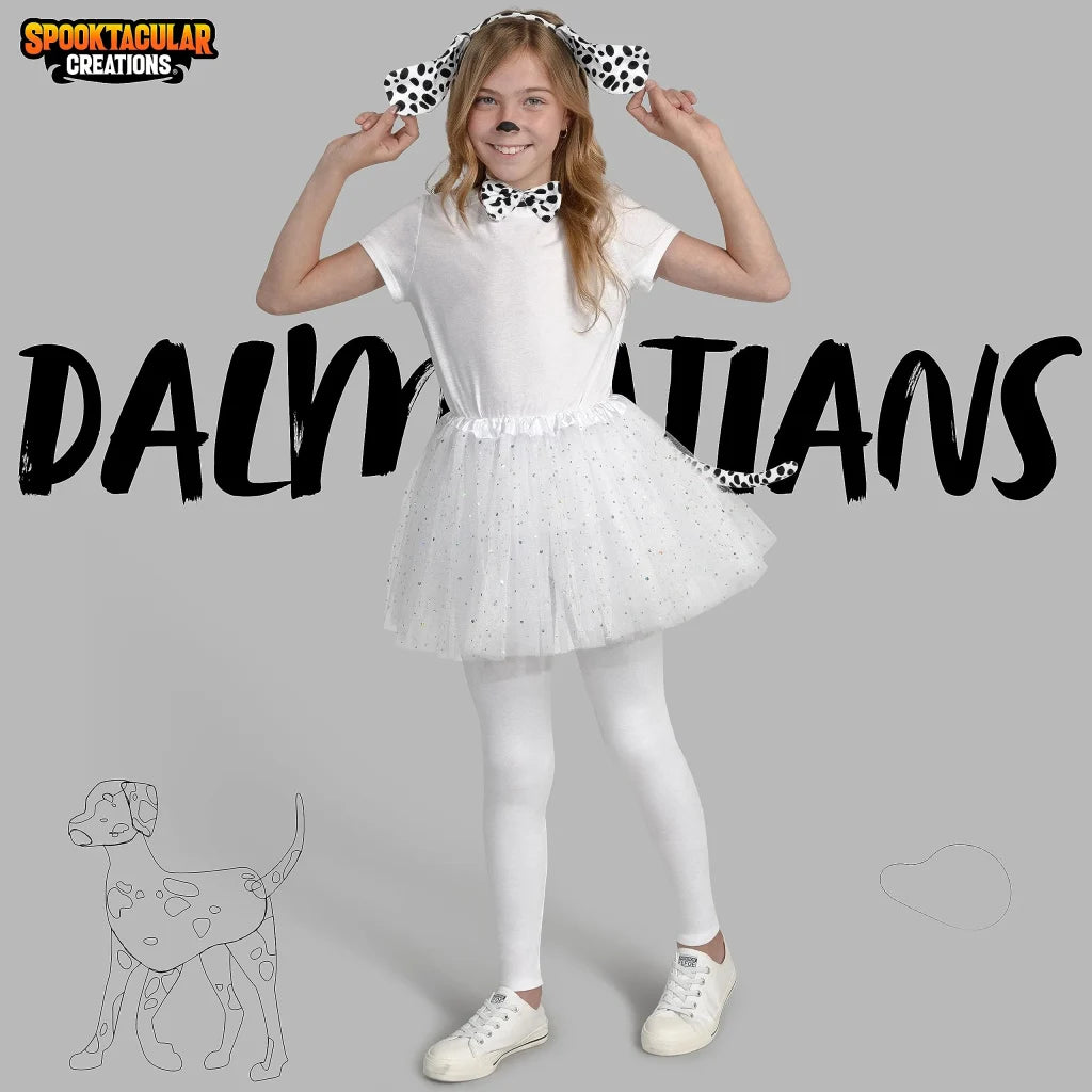 Dalmatian Dog Costume Set