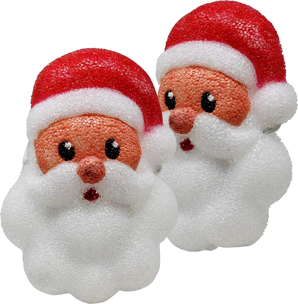 2pcs Christmas Santa Porch Light Cover