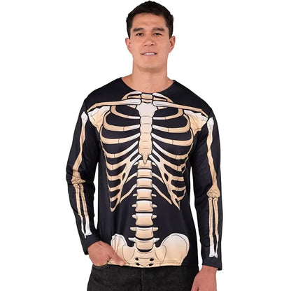 Mens Skeleton Halloween Sweatshirt