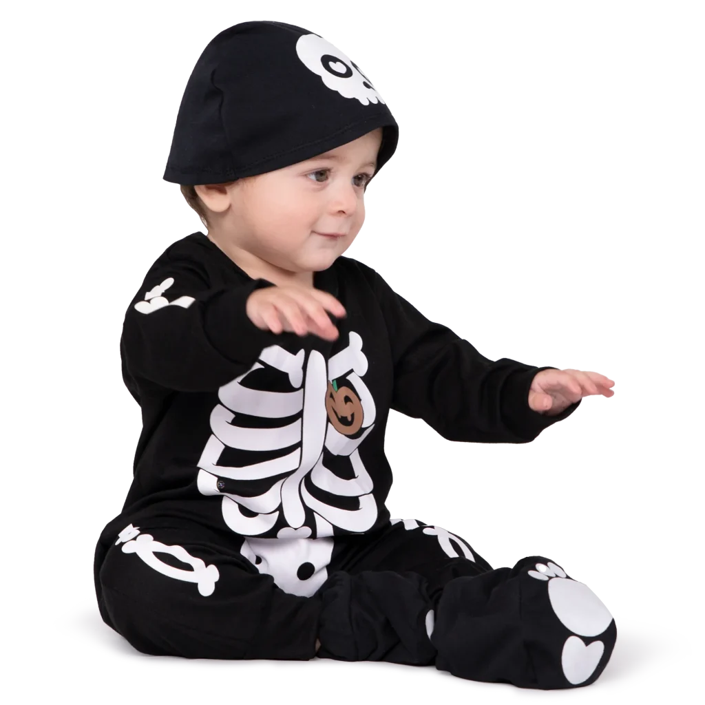 Baby Halloween Skeleton Costume