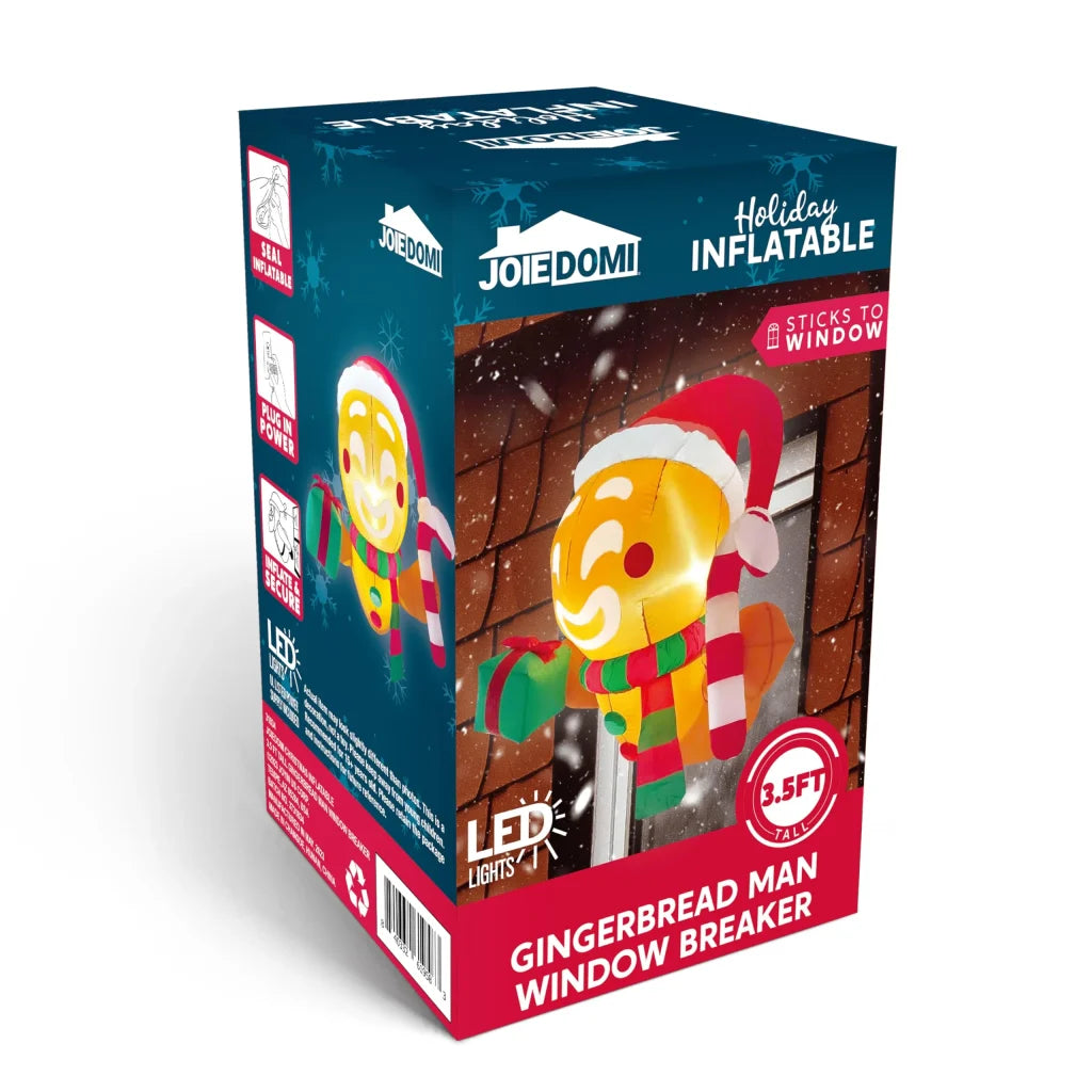 3.5ft Christmas Inflatable Gingerbread Man