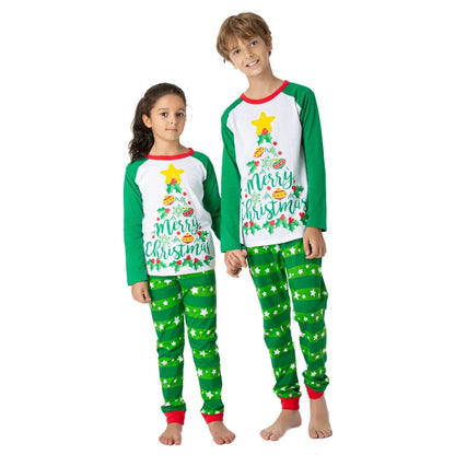 Matching Family Christmas Tree Pajamas