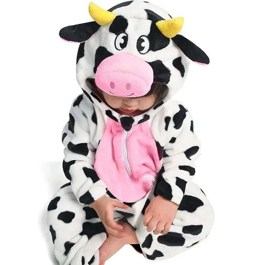 Unisex Toddler Cow Outfit Animal Costume