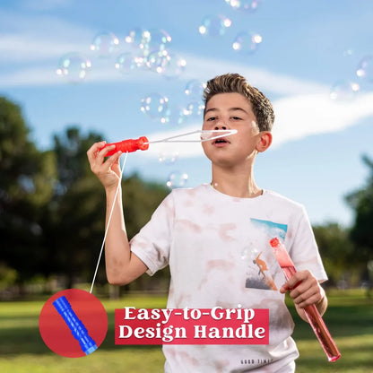 12pcs Big Bubble Wand Assortment 14.6in