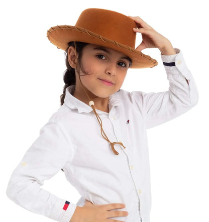 3pcs Kids Halloween Cowboy Hat