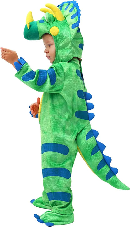 Toddler Green Triceratops Costume