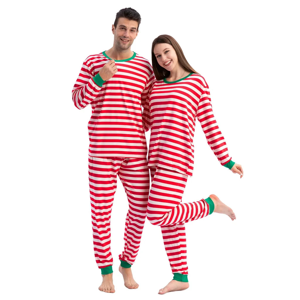 Christmas Matching Family Pajamas Set Holiday Sleepwear Loungewear