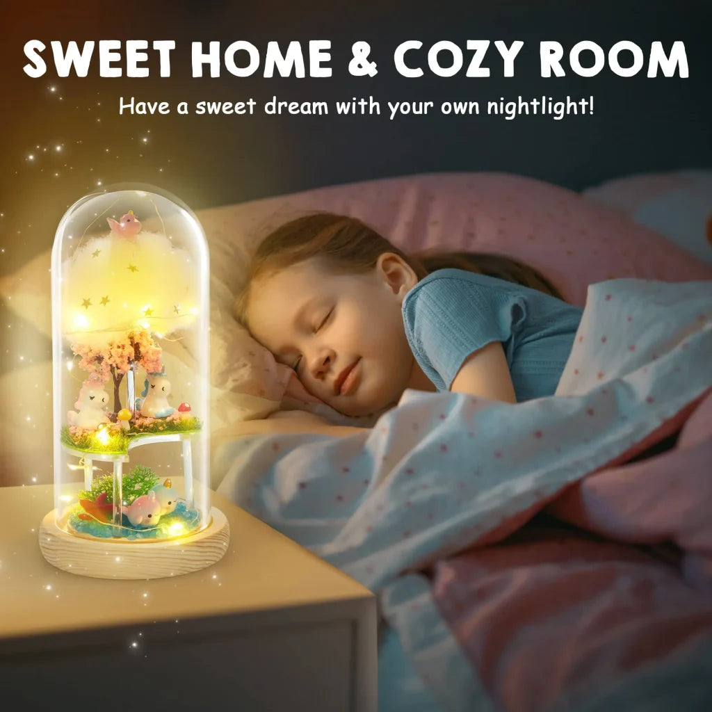 Unicorn Wonderland Night Light Craft Kit