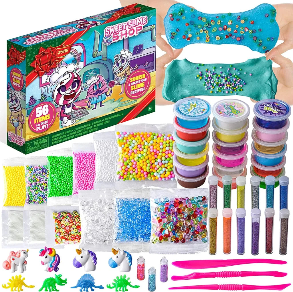 56pcs Art And Craft DIY Slime Kit Making Set