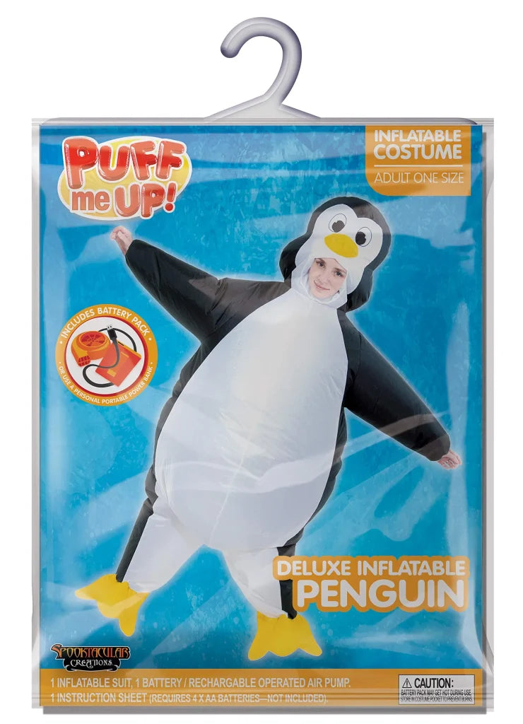 Adult Inflatable Penguin Halloween Costume