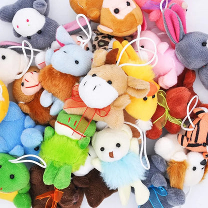 24Pcs Animal Plush Toys 3in