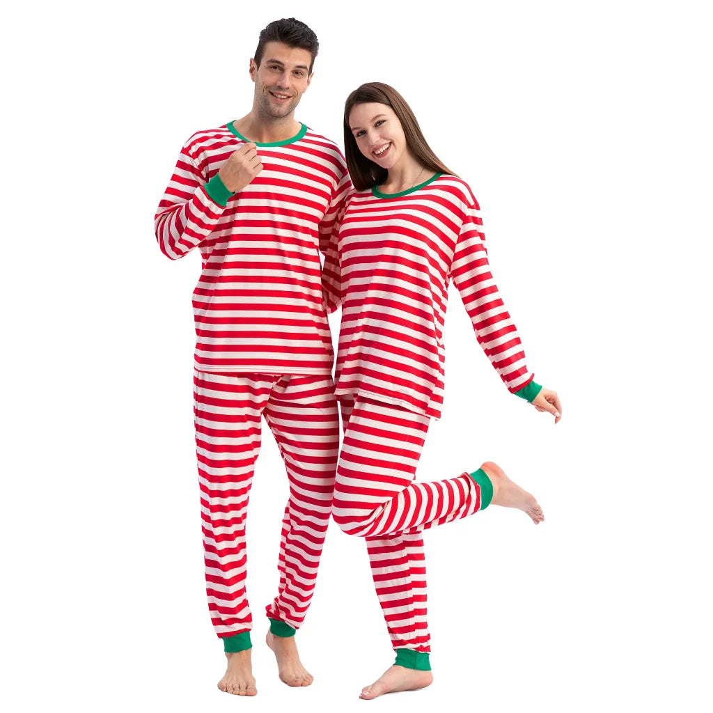 Christmas Matching Family Pajamas Set Holiday Sleepwear Loungewear