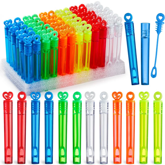 72pcs Mini Bubble Wands 4in