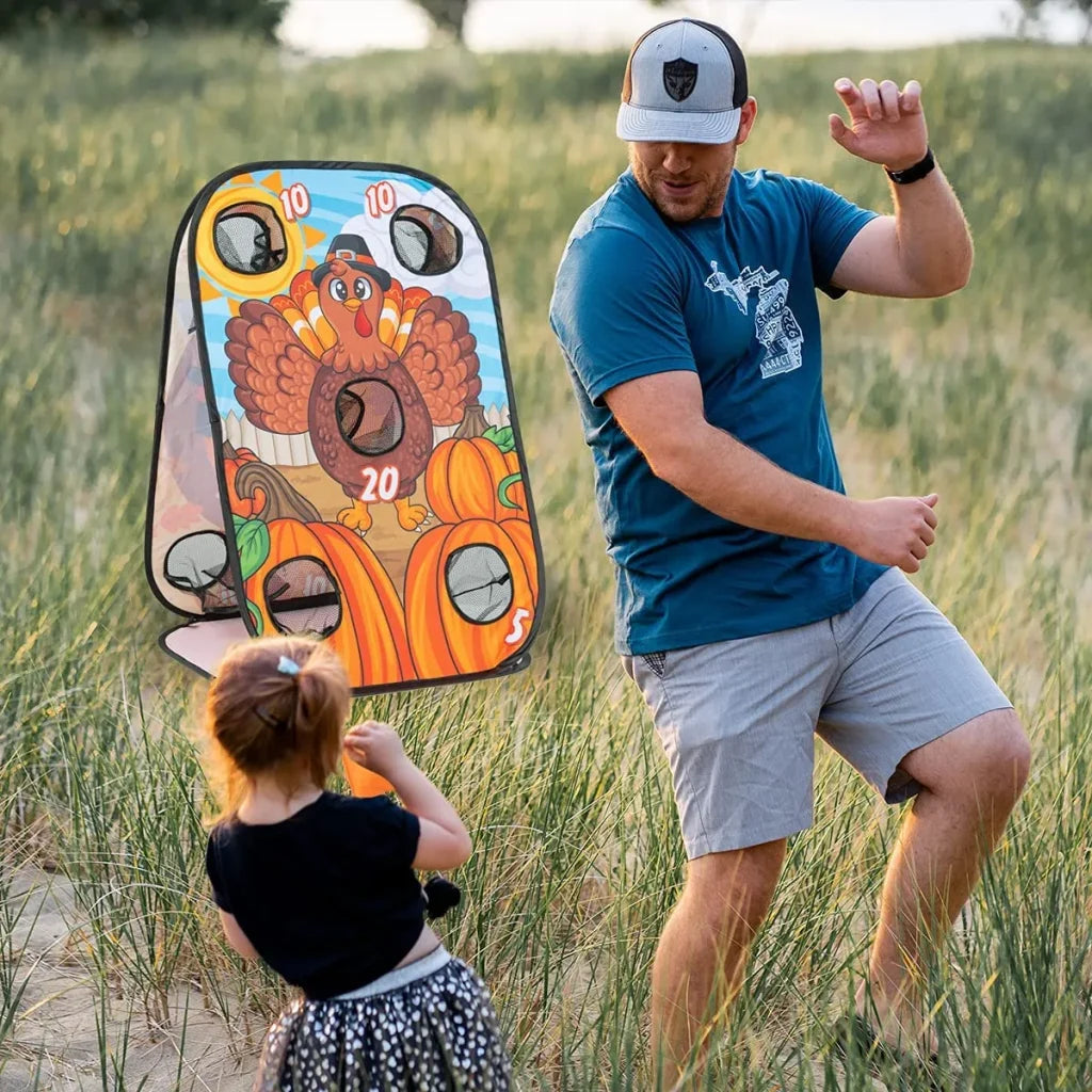 Collapsible Toss Game Board