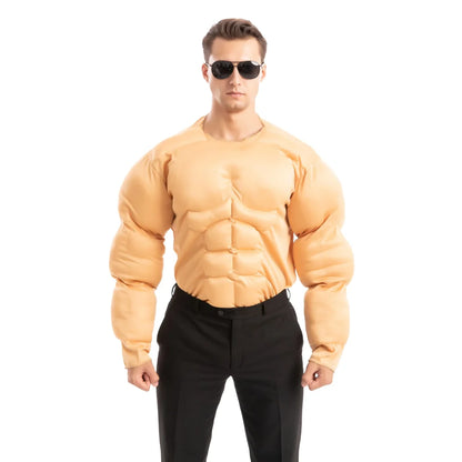 Men Muscle Suit Costume