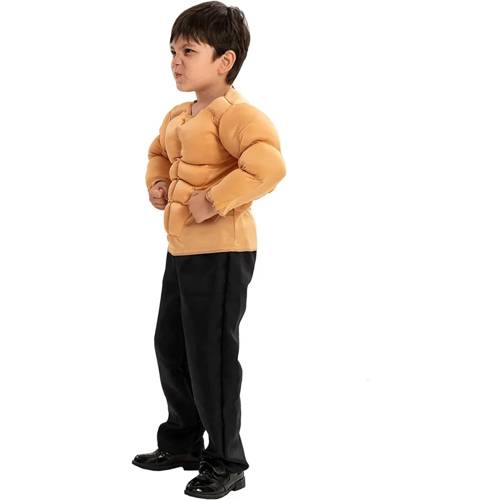 Child Boy Body Builder Halloween Costume