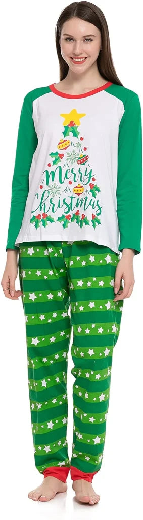 Matching Family Christmas Tree Pajamas