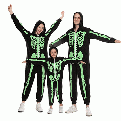 Adult Family Matching Skeleton Pajamas