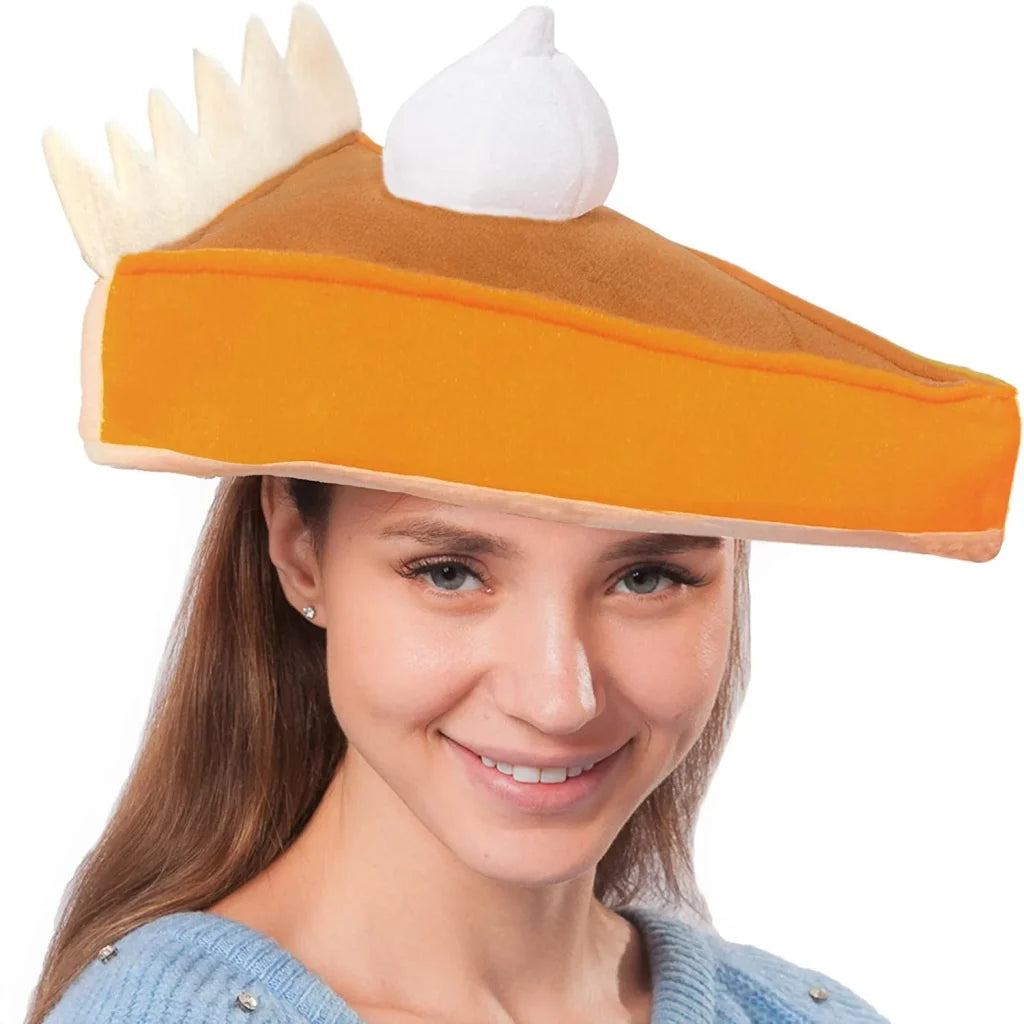 Pumpkin and Apple Pie Thanksgiving Hats