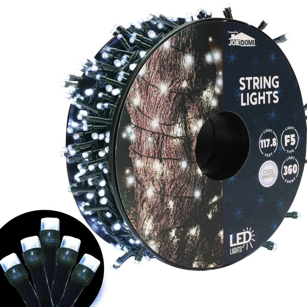 360 LED Christmas String Lights 117.8ft