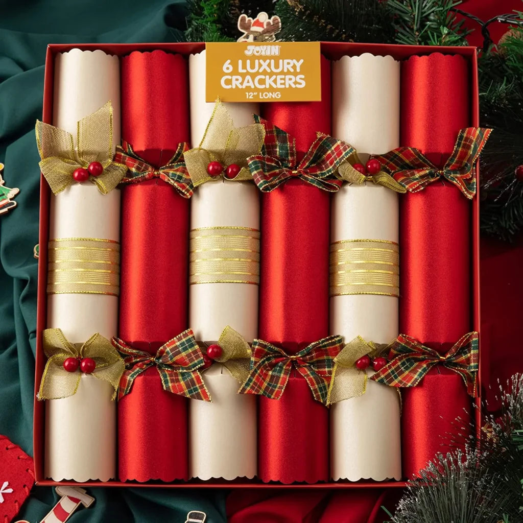 6pcs Christmas Party Crackers