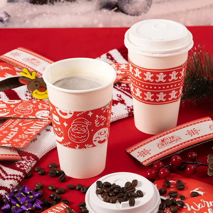 36pcs Christmas Coffee Cup Sleeves