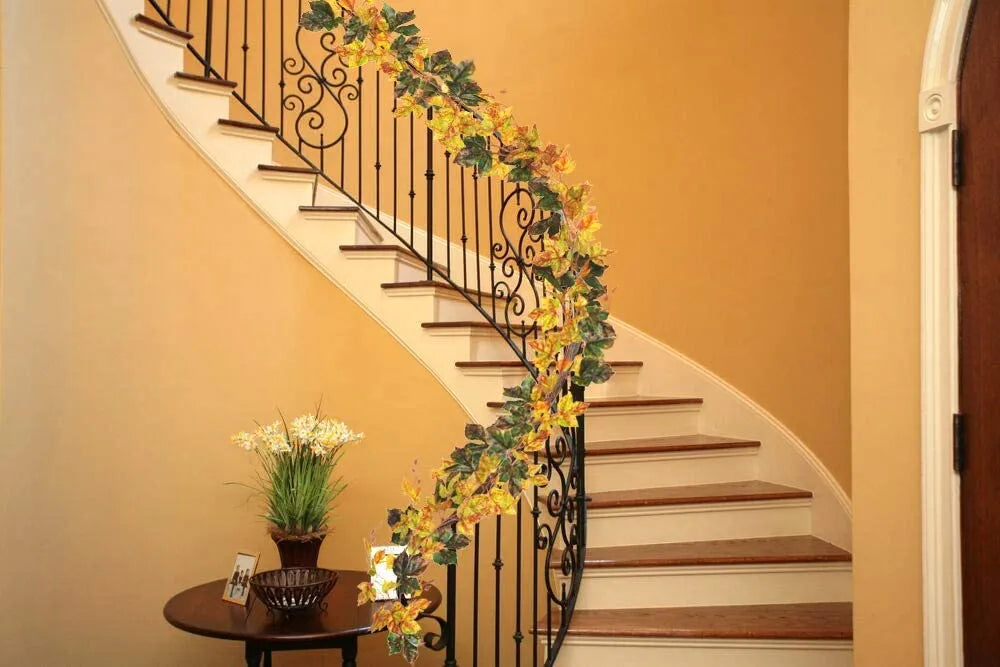 2Pcs Fall Maple Garland