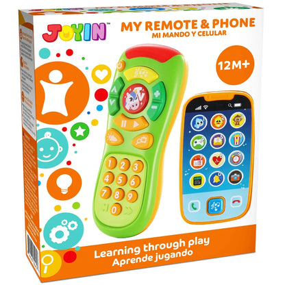 Baby Cell Phone Toys with Music and Remote V3