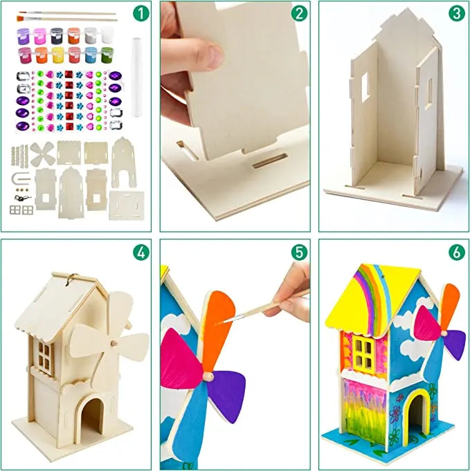 Craft Wooden Art Toys Set – KLEVER KITS