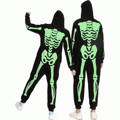 Adult Family Matching Skeleton Pajamas