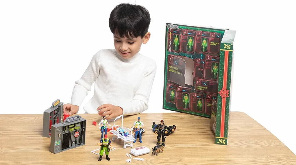 24 Days Army Men Soldier Action Figures Advent Calendar