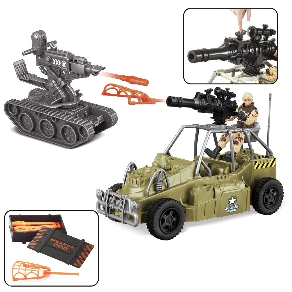 Military Base Toys Set