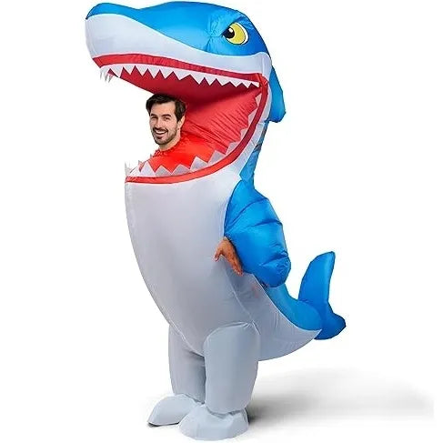 Deluxe Halloween Inflatable Shark Costume