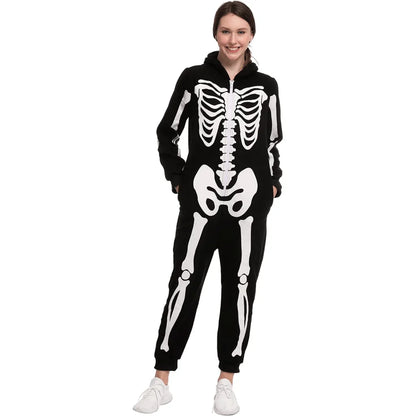 Women Skeleton Halloween Costume