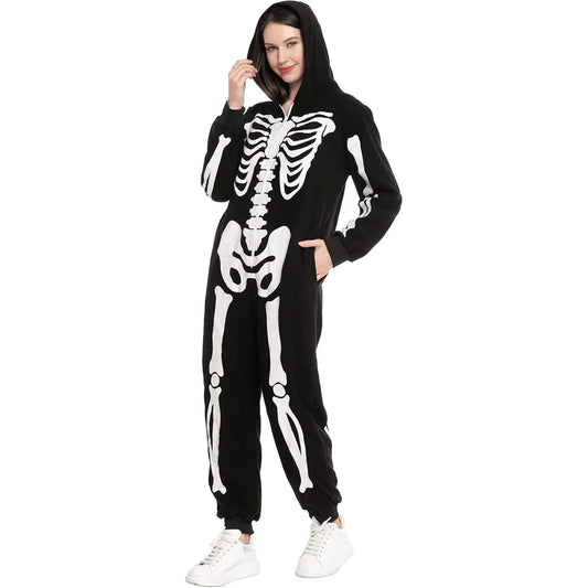 Women Skeleton Halloween Costume