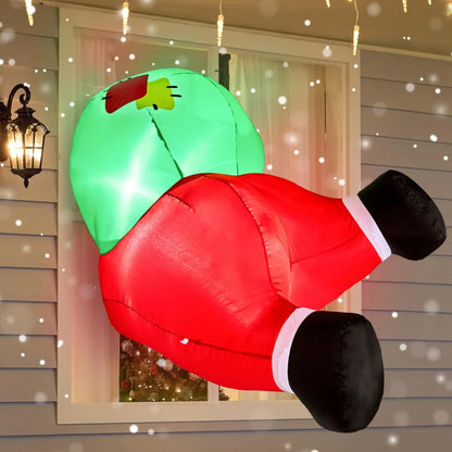 3ft Christmas Inflatable Santa Butt