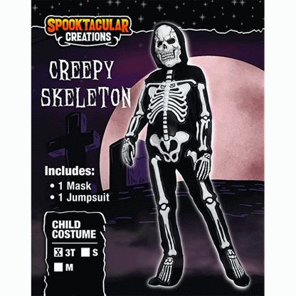 Child Halloween Skeleton Costume