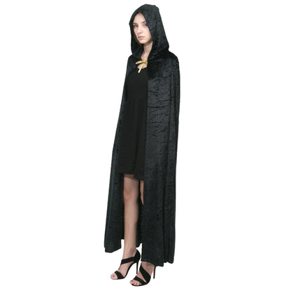 Womens Witch Cape Halloween Costume