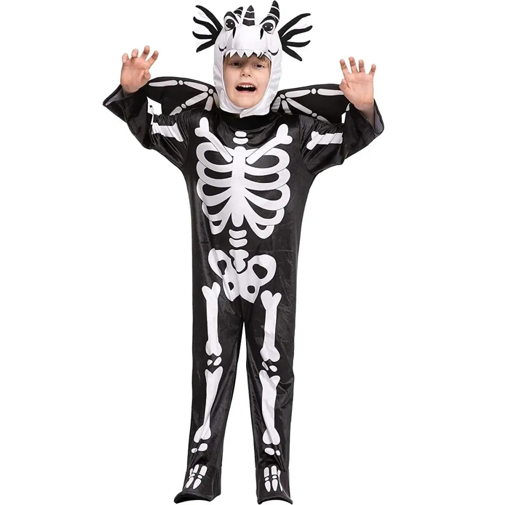 Child Dragon Skeleton Halloween Costume