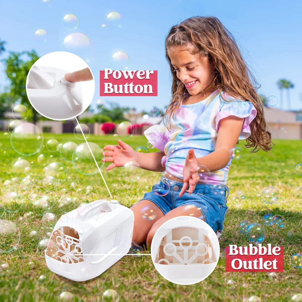 Automatic Bubble Machine Blower