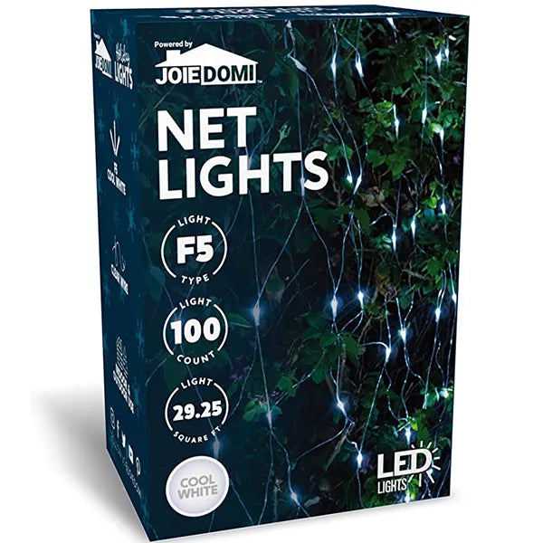 100 Warm White LED Christmas Net Lights