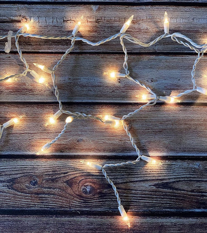 3×150 Warm White Icicle Lights