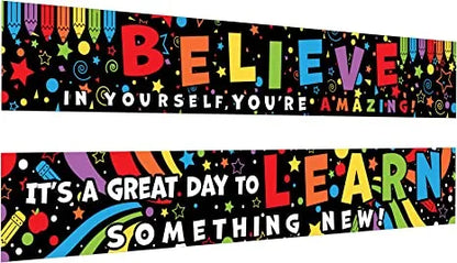 Classroom Banner Poster Decoration