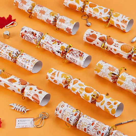 10Pcs Thanksgiving Cracker Set Design – Classic